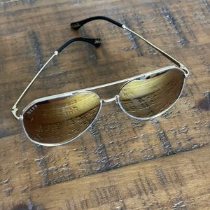 DIFF Dash Aviator Sunglasses